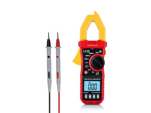 Digital clamp meter - CAT III - 600 VAC/VDC - NCV - with data-hold function