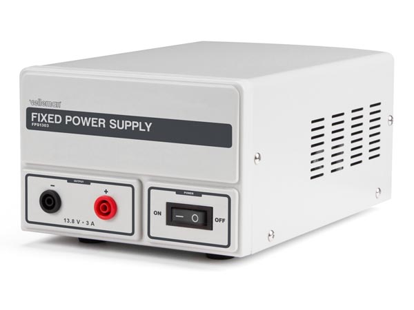 FIXED POWER SUPPLY 13.8 VDC / 3 A