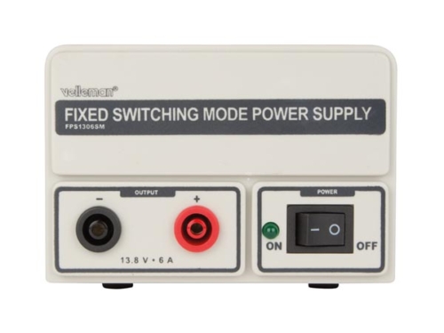FIXED SWITCHING MODE POWER SUPPLY 13.8 VDC / 6 A