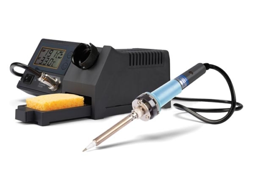 SOLDERING STATION WITH LCD & CERAMIC HEATER - 48 W - 150-450 °C