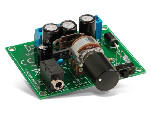 2x5W amplifier for MP3 player