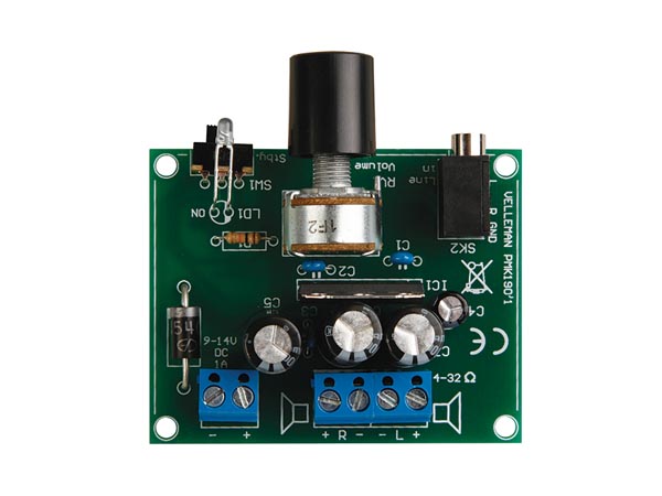 2x5W amplifier for MP3 player